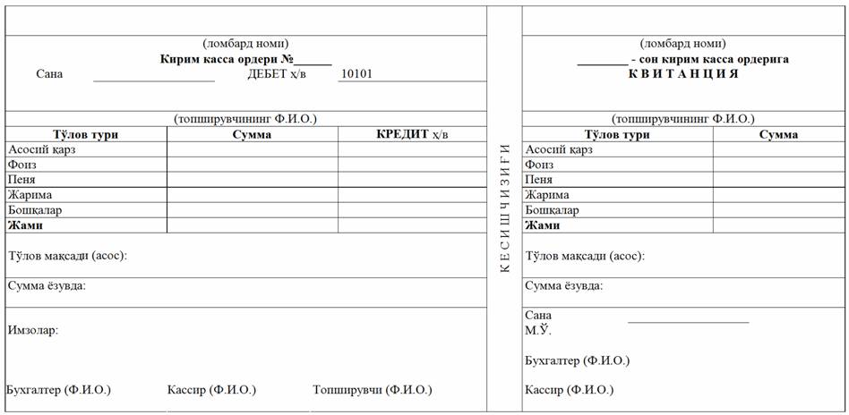 Пластик карта олиш тартиби